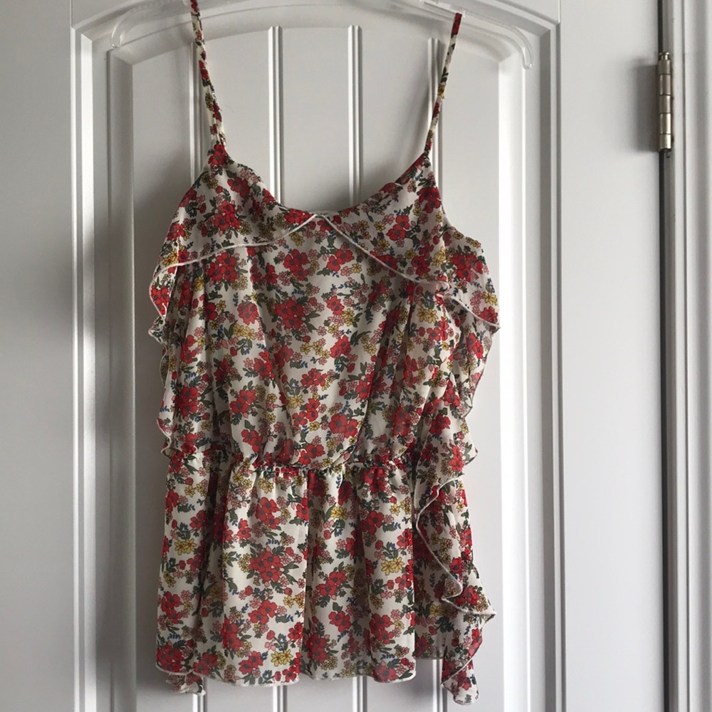 Forever 21 floral tank